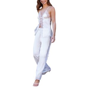 Conjunto bordado con pantalón largo Noa